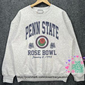 Vintage 1995 Penn State Nittany Lions Football Sweatshirt, Penn State Shirt tee